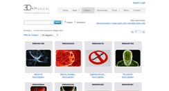 Desktop Screenshot of images.3d4medical.com